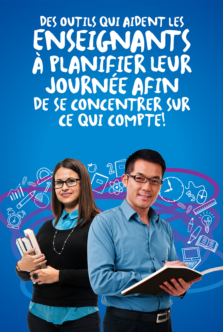 Des outils de planification pour aider les enseignants occupés à planifier minutieusement leur journée!