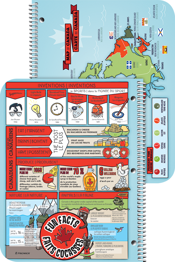 Canada Facts - Map of Canada