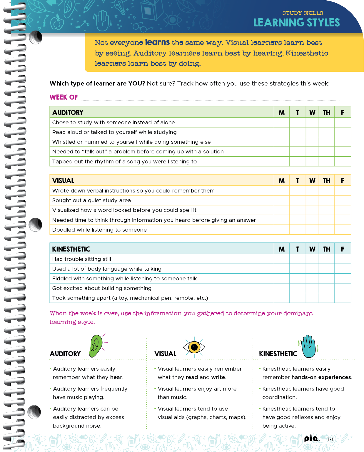 Study Skills Tracker