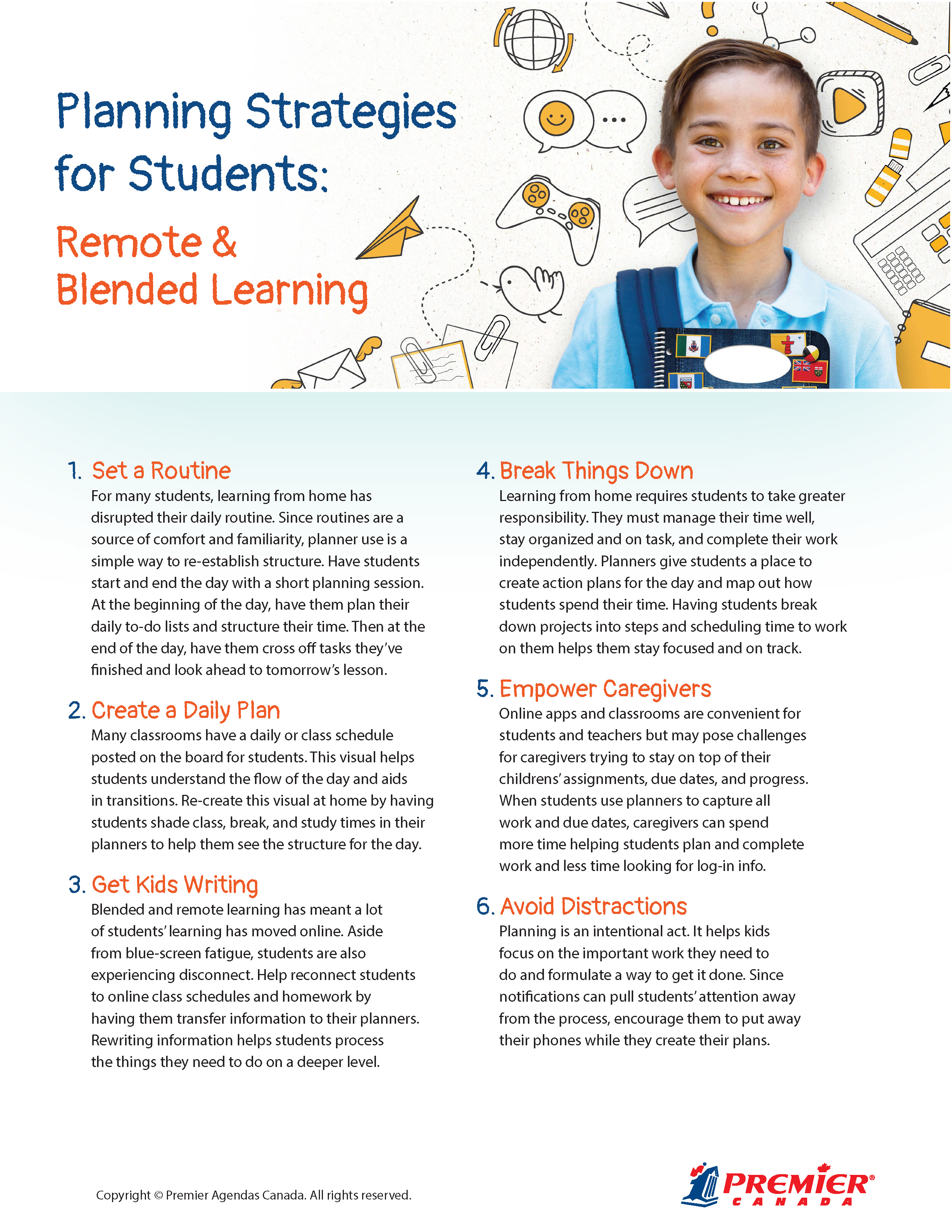 Planning Strategies for Students: Remote & Blended Learning