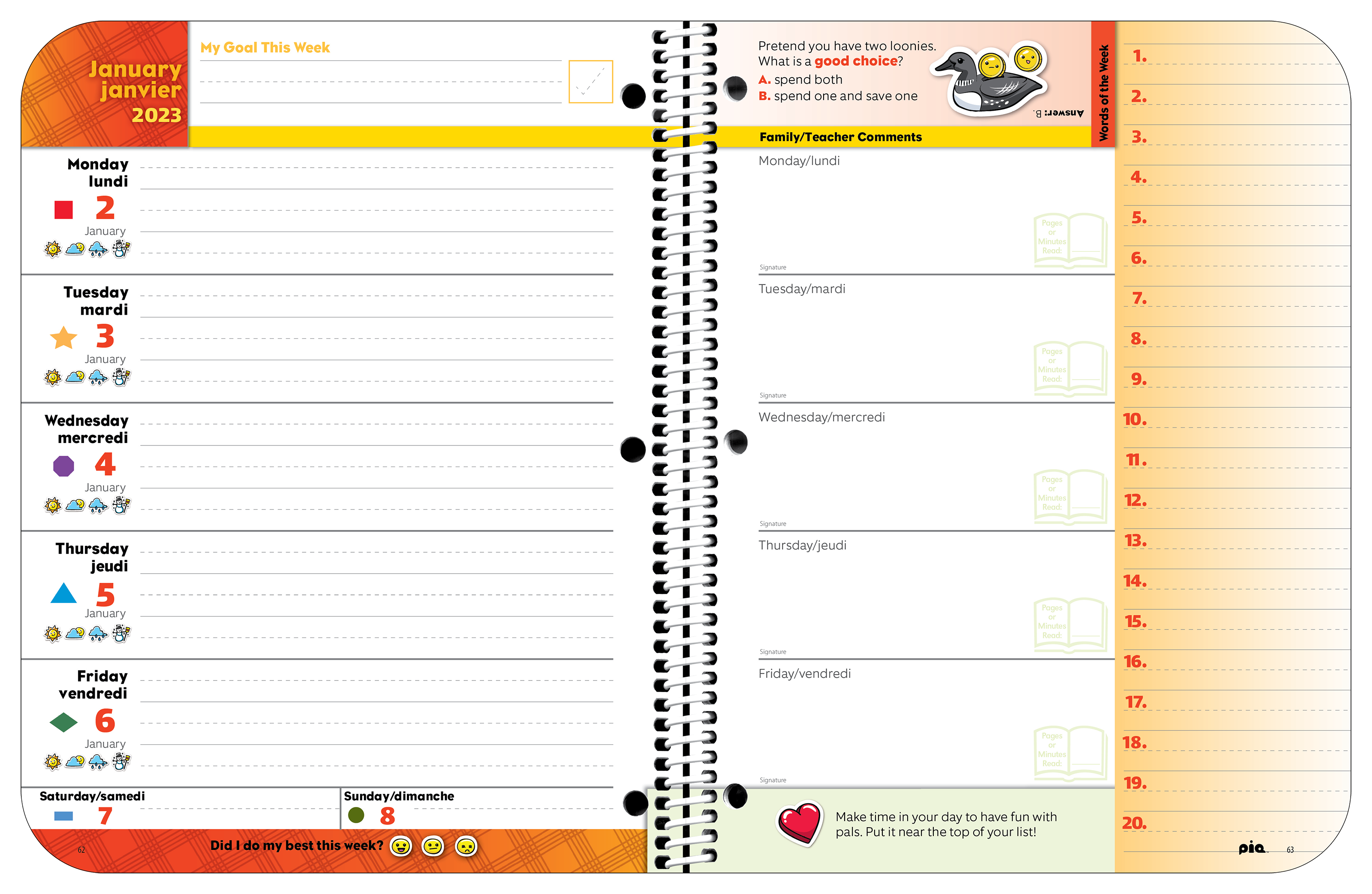 The Canadian – Grades 1-2