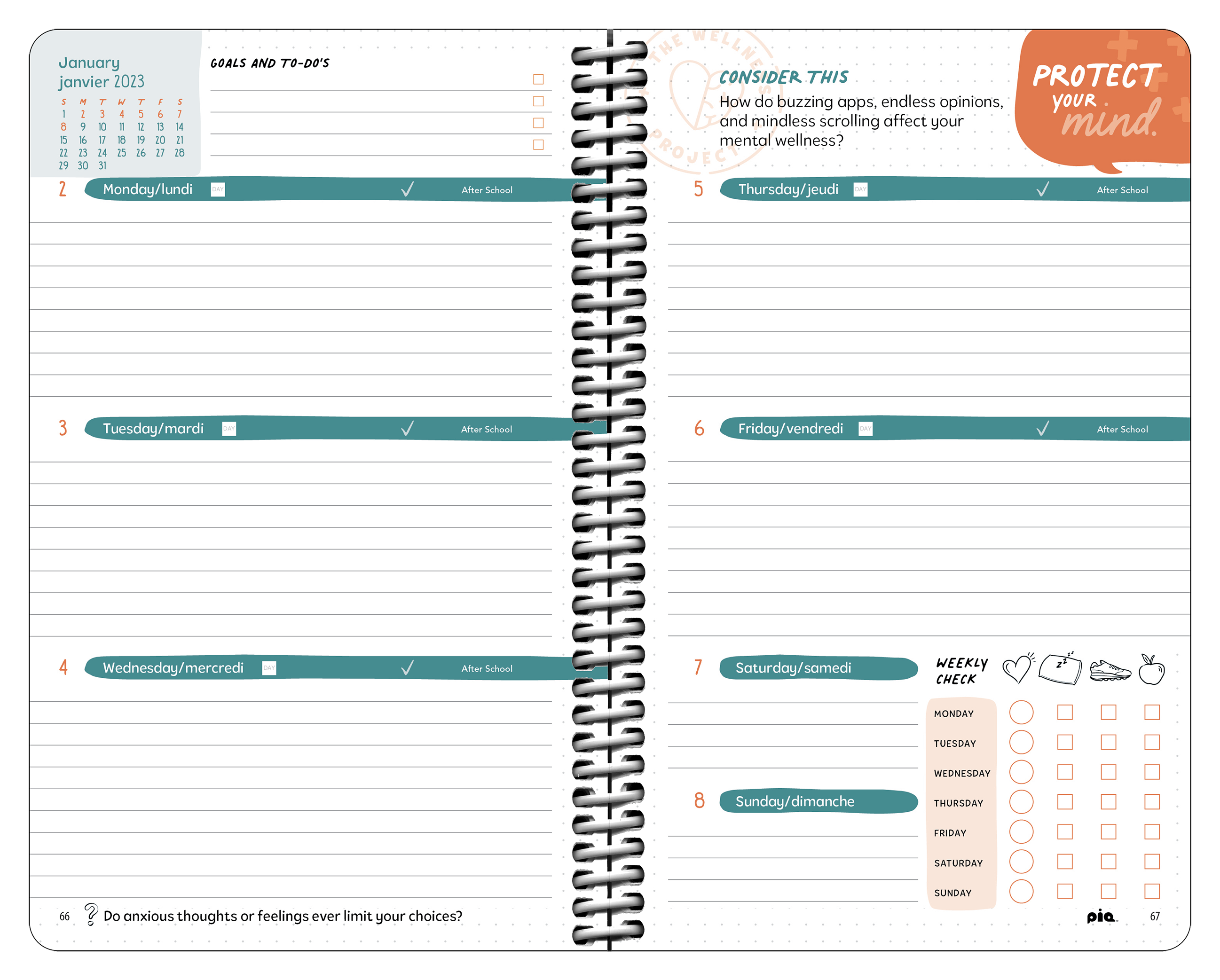 Wellness Project – Grades 9-12